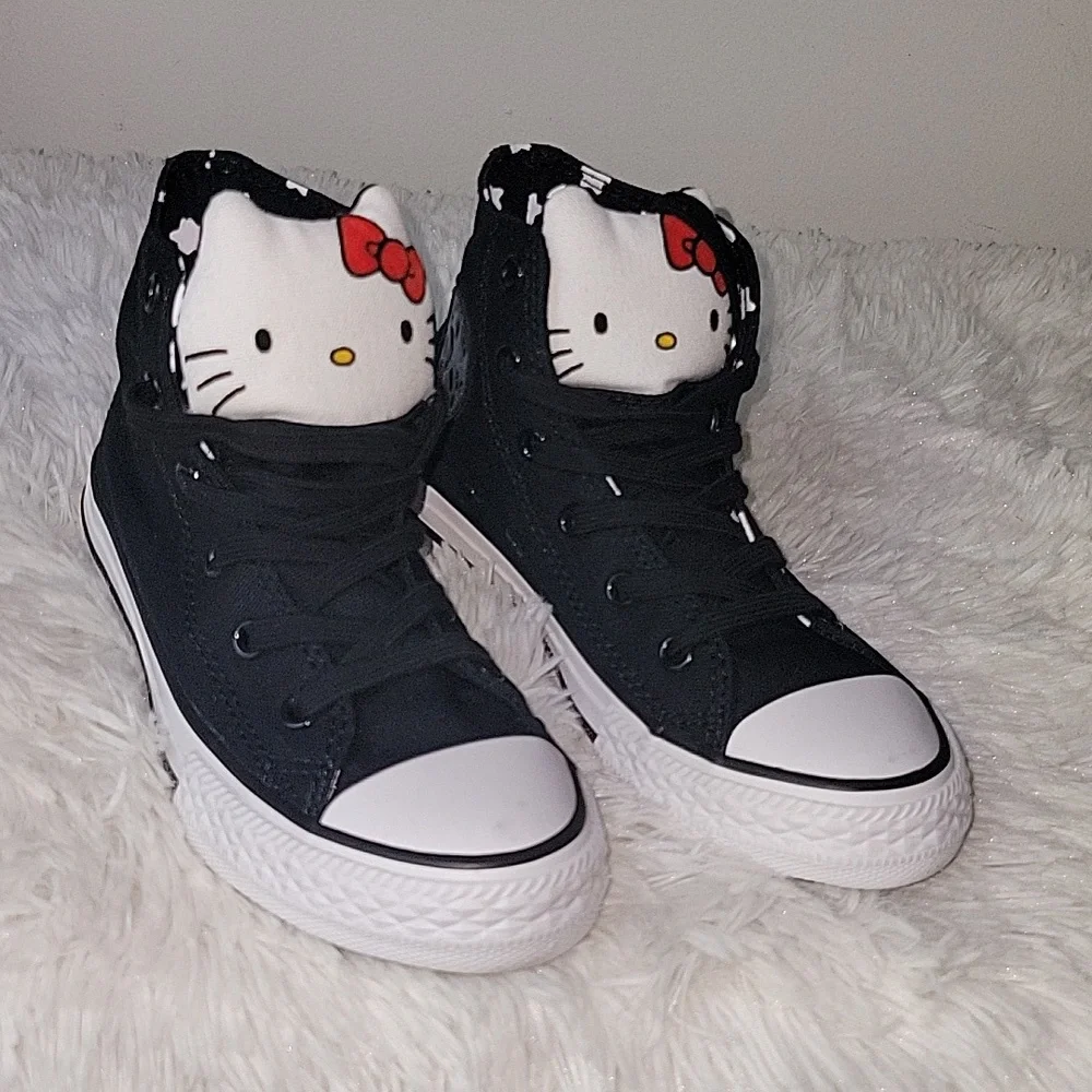 Girl's Converse Hello Kitty CTAS Hi Sneakers  Youth US 12